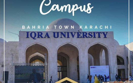 iqra university campus in bahria town karachi