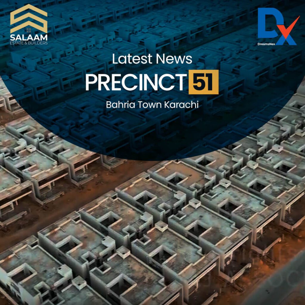 Precinct 51 Development Status Bahria Town Karachi