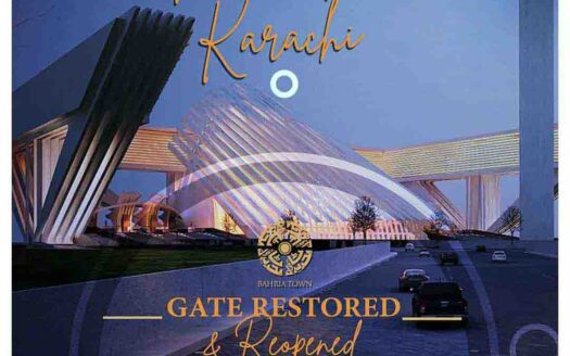 Bahria Town Karachi Gate Restored Reopened for Public 