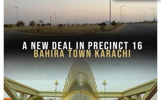 A new deal in Precinct 16 Bahria Town Karachi