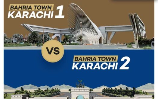 Bahria Town Karachi 1 VS Bahria Town Karachi 2
