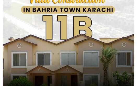 Villa construction in Bahria Town Karachi – 11B