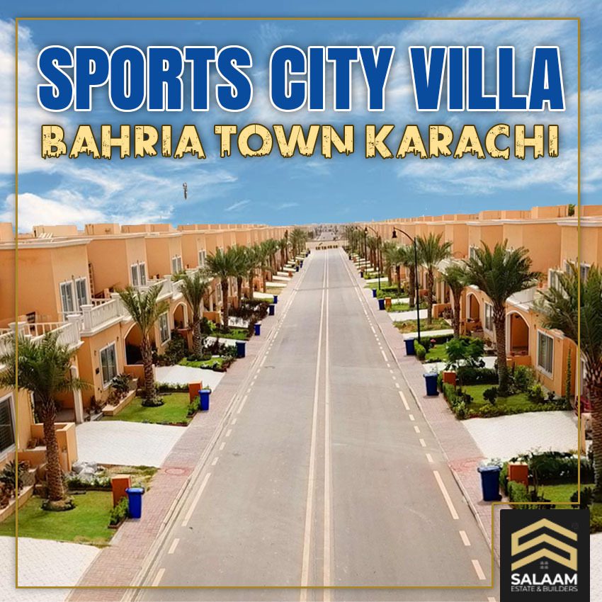 Bahria Town Karachi Sports City Villa