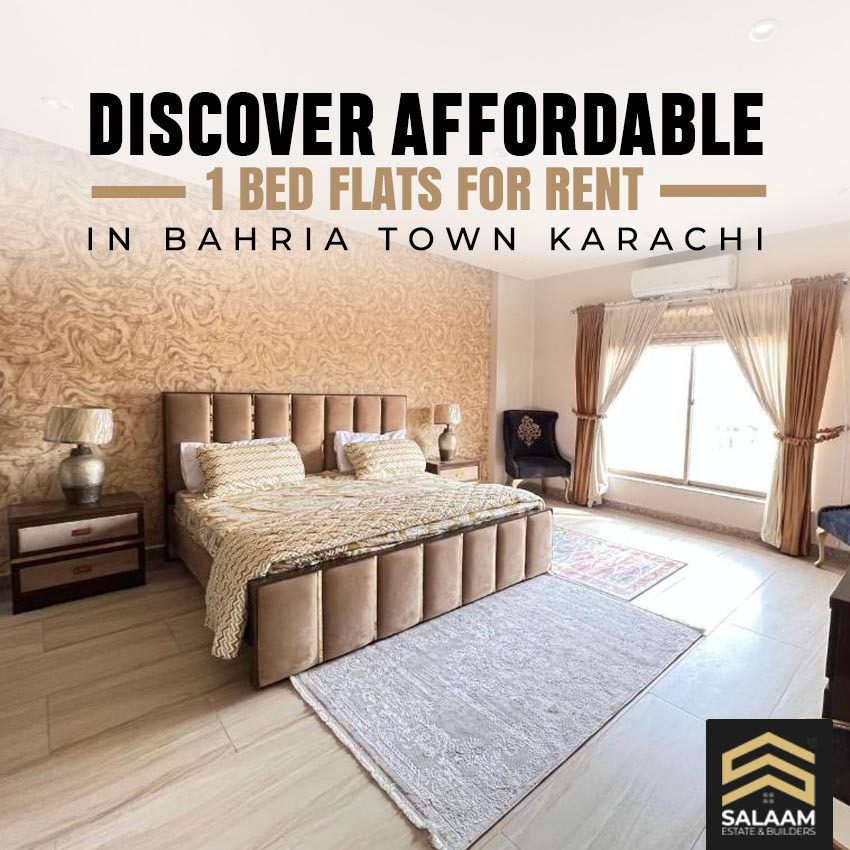  Discover Affordable 1 Bed Flats for Rent in Bahria Town Karachi